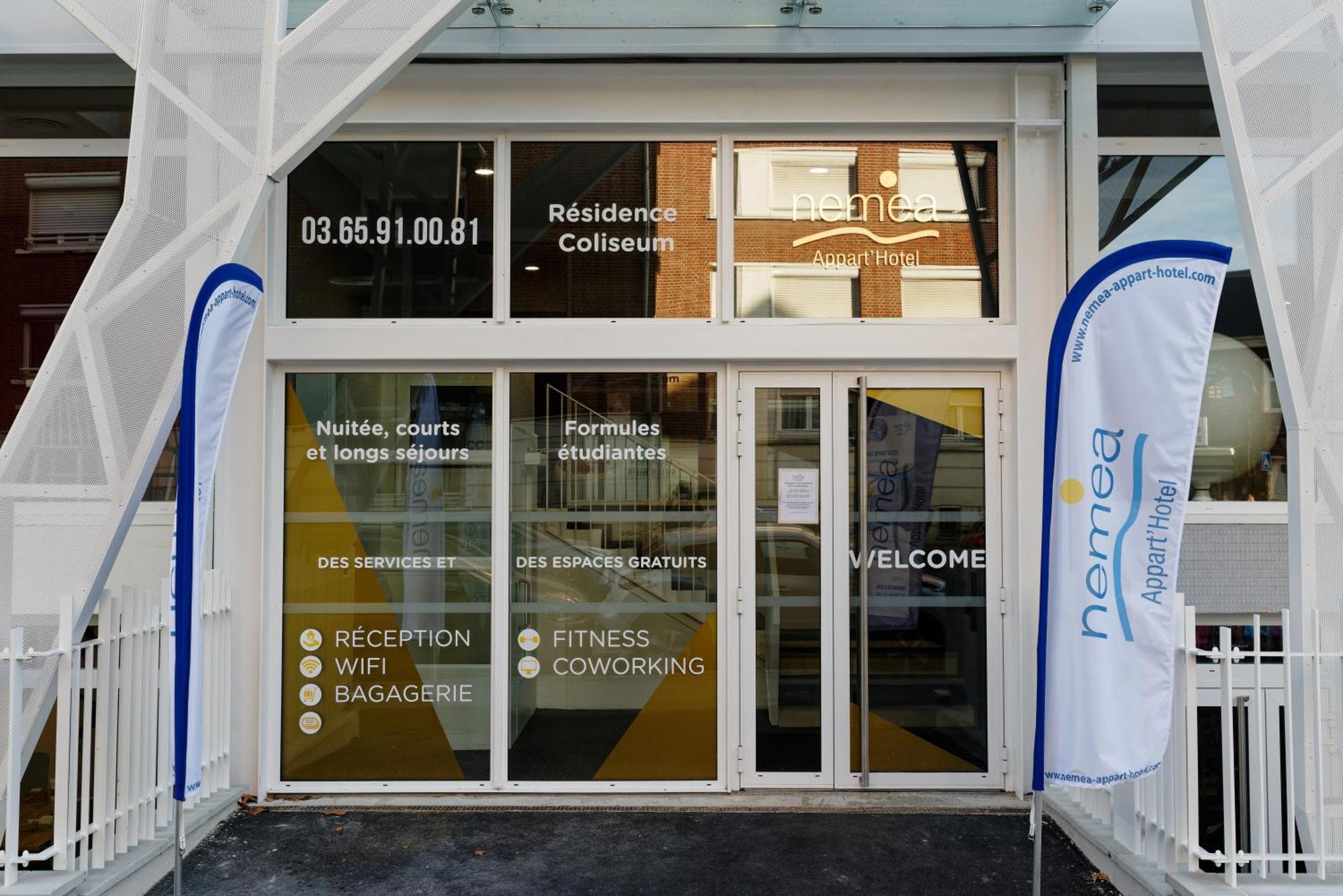 Nemea Appart Hotel Coliseum Amiens Centre 外观 照片